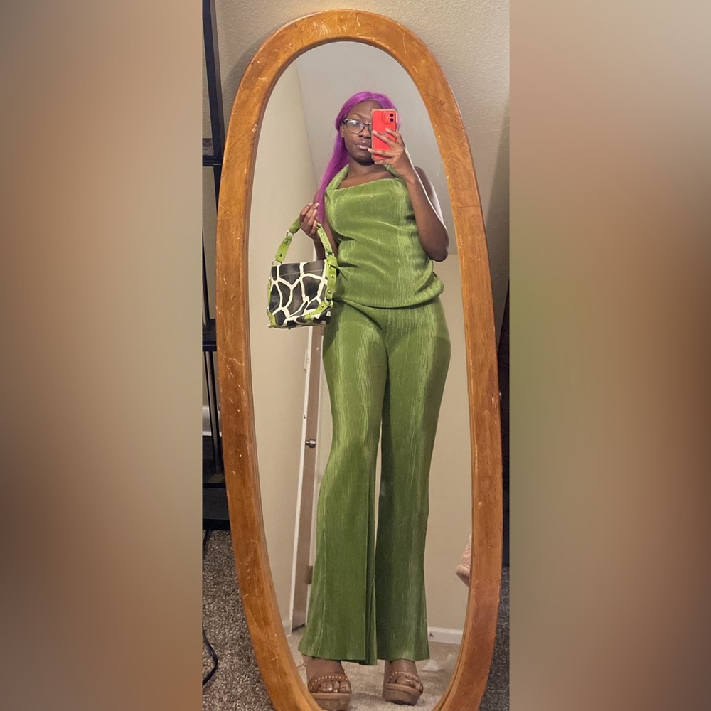 Y2K Chic✨ Green Classy Set💚